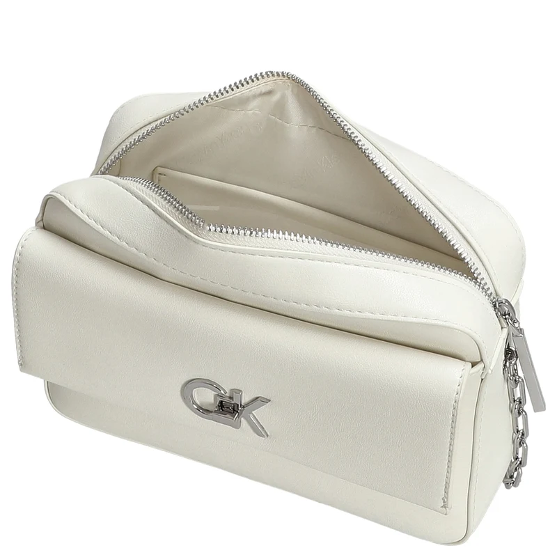 Calvin Klein CK Re-Lock - Umhängetasche 22 cm (lily white)