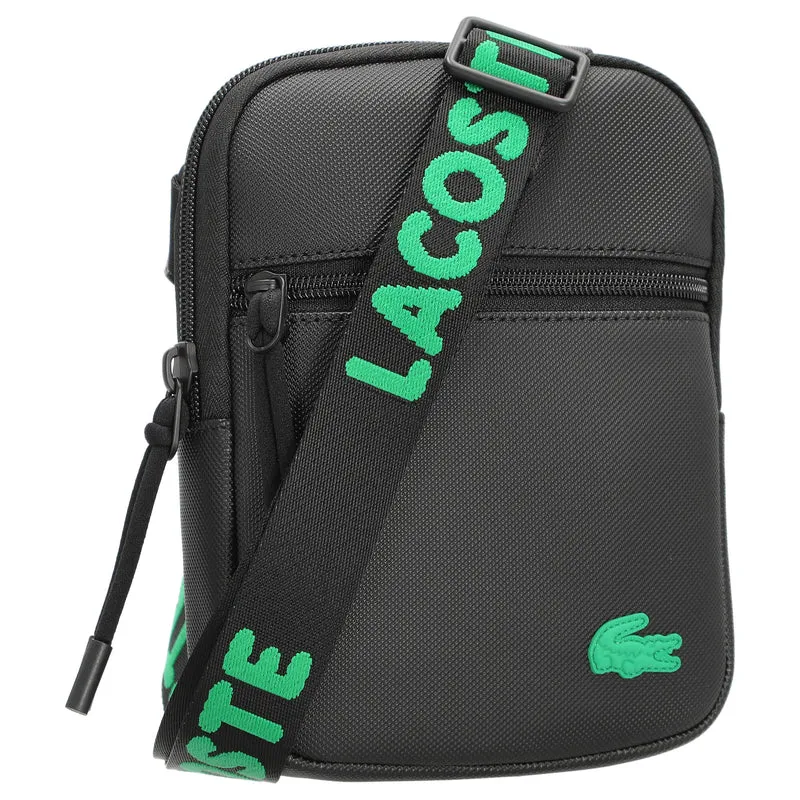 Lacoste CST - Umhängetasche 21 cm (jacquard webbing noir)