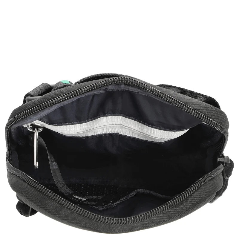 Lacoste CST - Umhängetasche 21 cm (jacquard webbing noir)