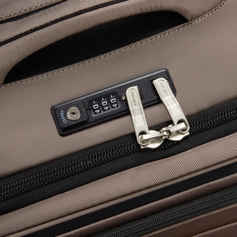 Delsey Paris Sky Max 2.0 Slim Line - 4-Rollen-Kabinentrolley 55 cm (beige)
