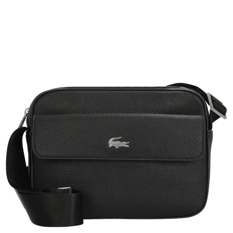 Lacoste Nomogramme Embossed - Umhängetasche 23 cm (noir)