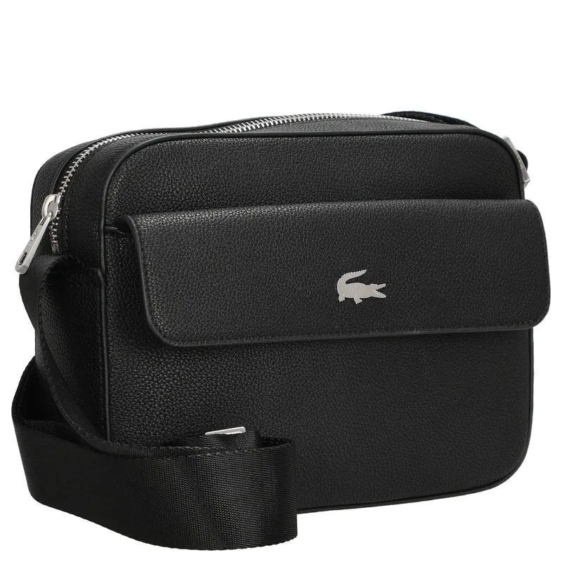 Lacoste Nomogramme Embossed - Umhängetasche 23 cm (noir)