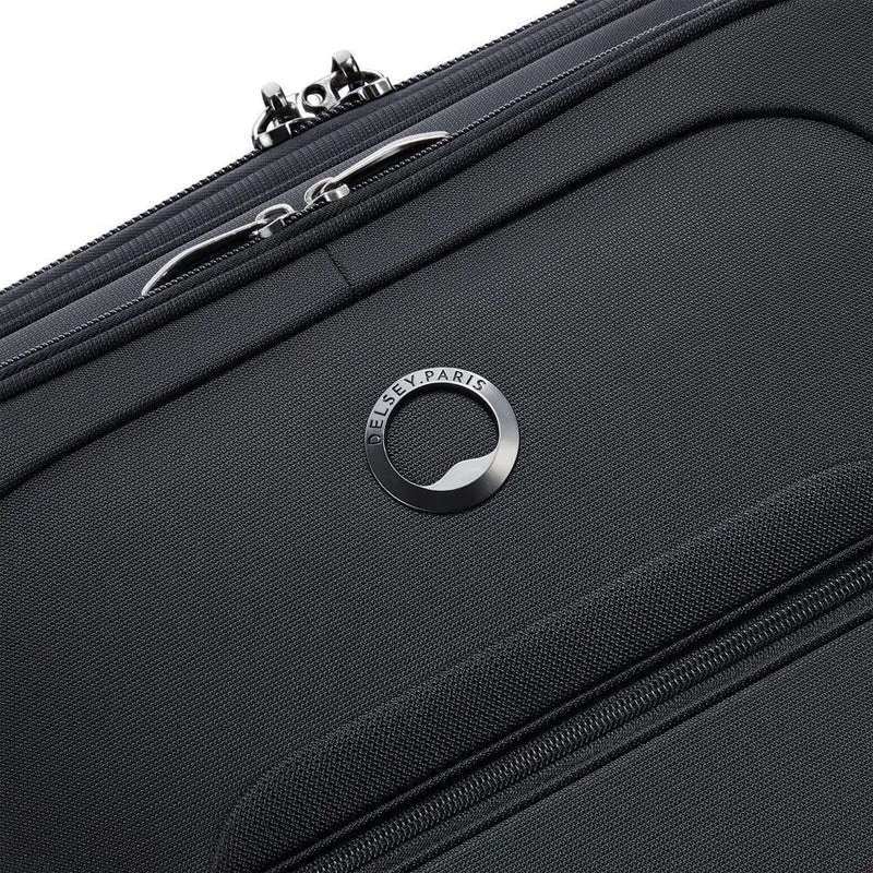 Delsey Paris Helium Dlx 2.0 erweiterbar - 4-Rollen-Trolley 77cm (schwarz)