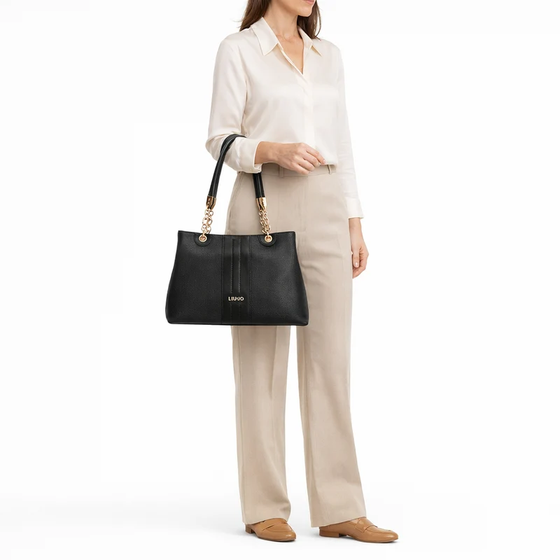 Liu Jo Ematite - Shopper M 38 cm (nero)