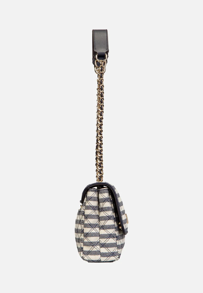 Giully II 2 Comp Conv Flap Navy Multi - Crossbody Bag