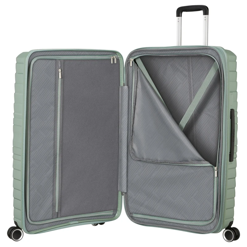 American Tourister Selection Flytwist - 4-Rollen-Trolley 78 cm erw. (grün)