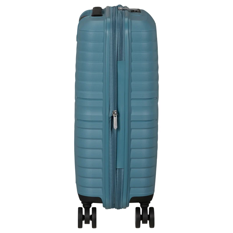 American Tourister Selection Flytwist - 4-Rollen-Kabinentrolley 55 cm erw. (blau)