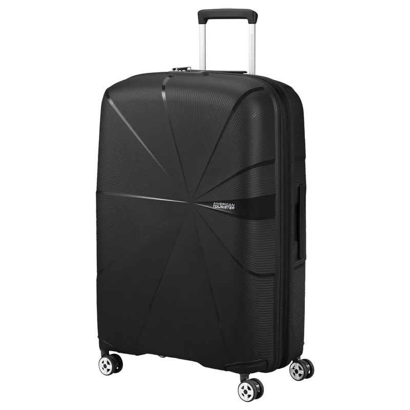American Tourister Starvibe - 4-Rollen-Trolley 77 cm erw. (schwarz)
