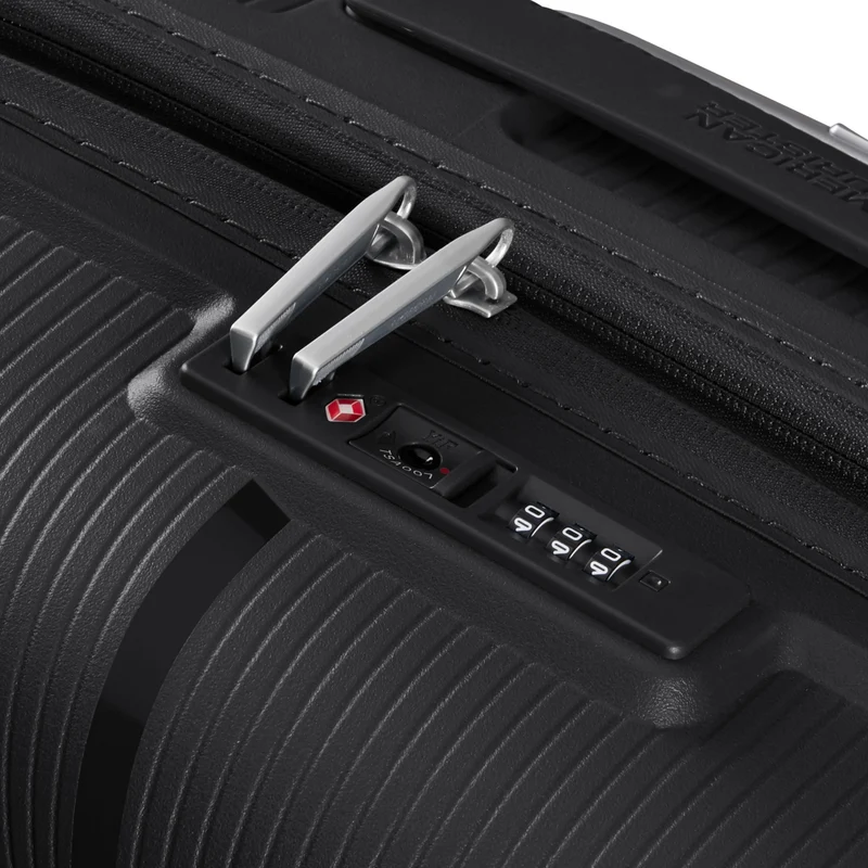 American Tourister Starvibe - 4-Rollen-Trolley 77 cm erw. (schwarz)
