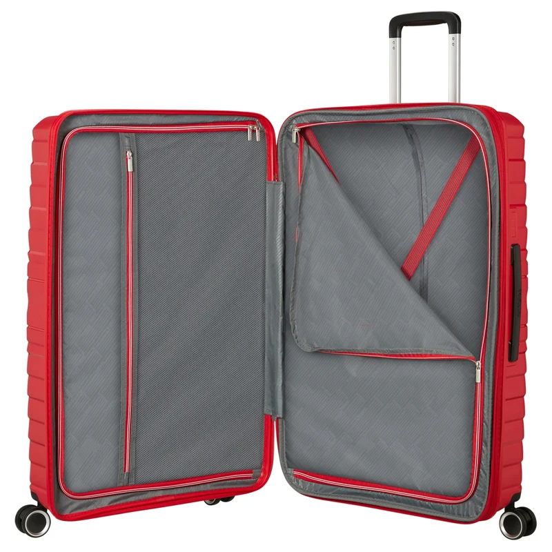 American Tourister Selection Flytwist - 4-Rollen-Trolley 78 cm erw. (rot)