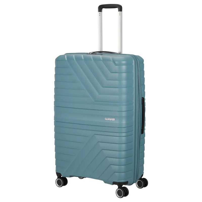 American Tourister Selection Flytwist - 4-Rollen-Trolley 78 cm erw. (blau)