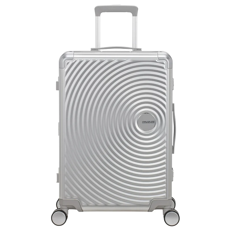 American Tourister Selection Soundbox Alu - 4-Rollen-Trolley 68 cm (silber)