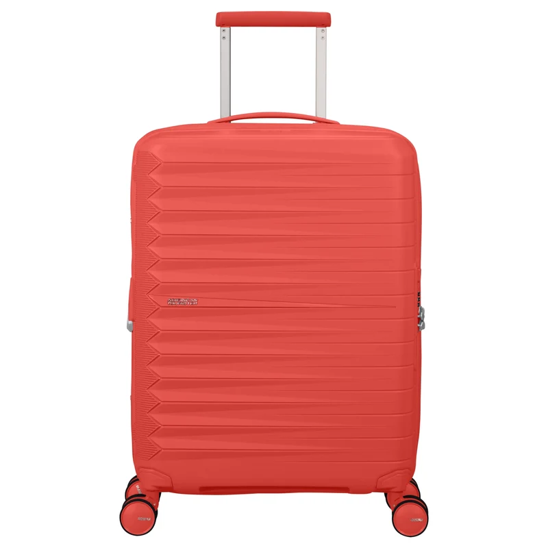 American Tourister Selection Fastforward - 4-Rollen-Kabinentrolley 55 cm erw. (orange)
