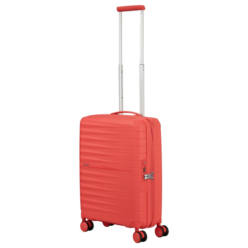 American Tourister Selection Fastforward - 4-Rollen-Kabinentrolley 55 cm erw. (orange)