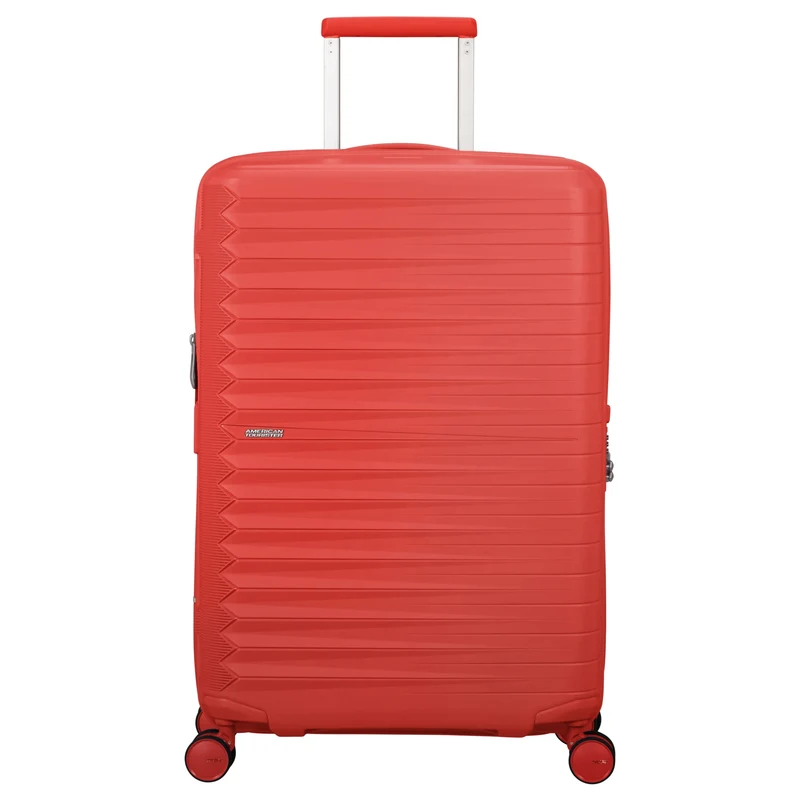 American Tourister Selection Fastforward - 4-Rollen-Trolley 68 cm erw. (orange)
