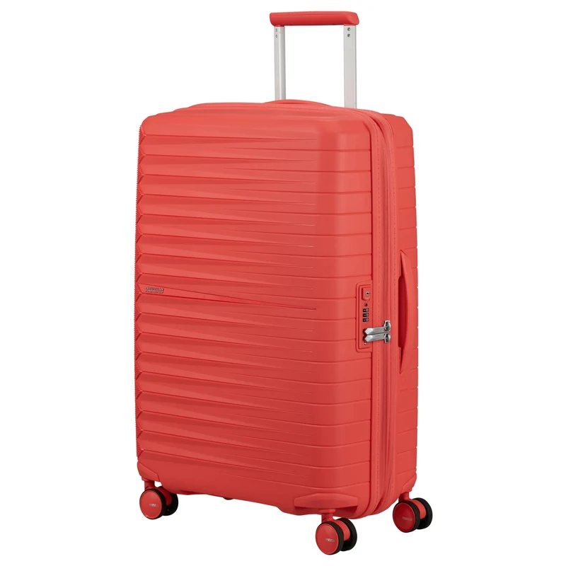 American Tourister Selection Fastforward - 4-Rollen-Trolley 68 cm erw. (orange)