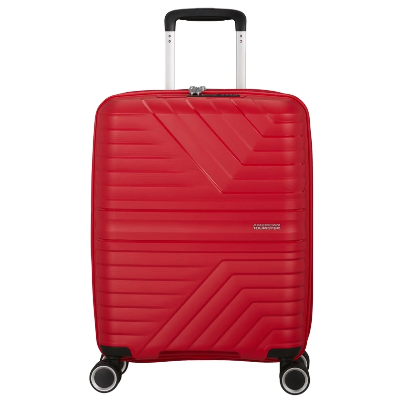 American Tourister Selection Flytwist - 4-Rollen-Kabinentrolley 55 cm erw. (rot)