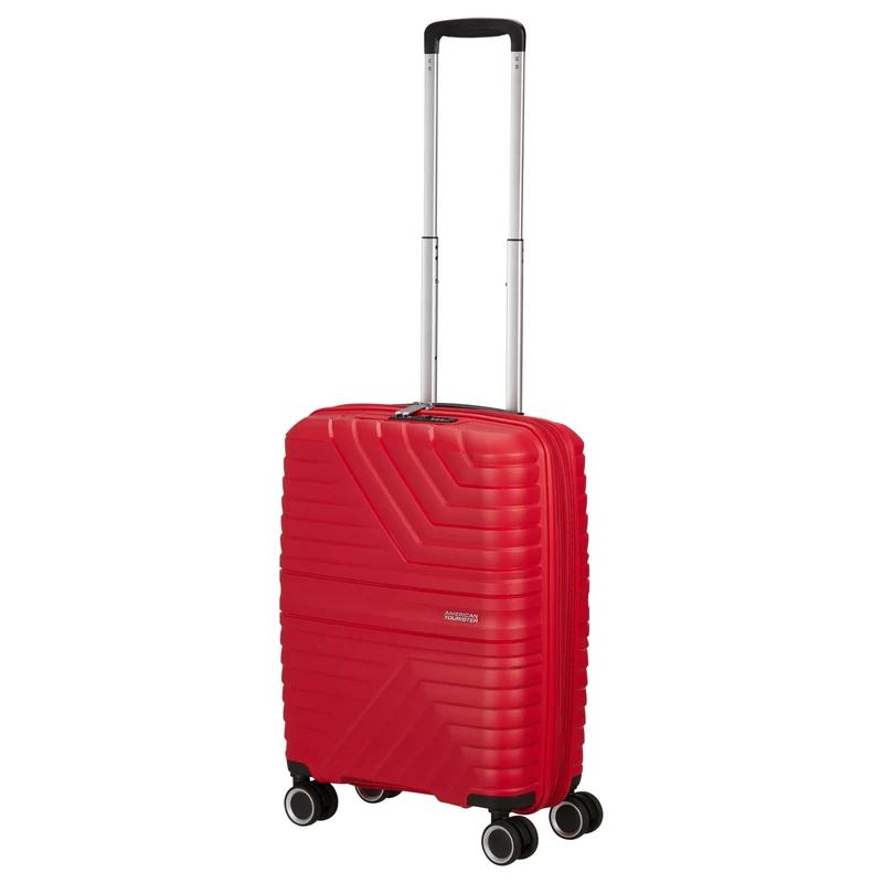American Tourister Selection Flytwist - 4-Rollen-Kabinentrolley 55 cm erw. (rot)