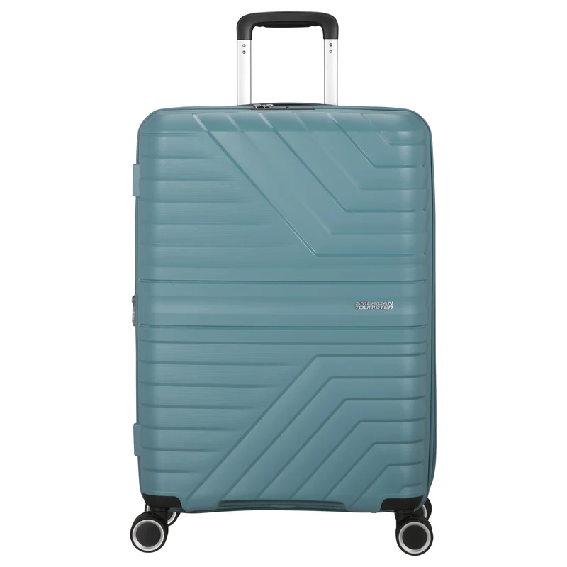 American Tourister Selection Flytwist - 4-Rollen-Trolley 67 cm erw. (blau)