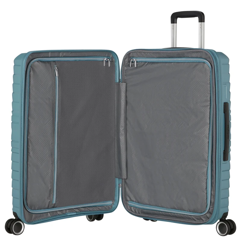 American Tourister Selection Flytwist - 4-Rollen-Trolley 67 cm erw. (blau)