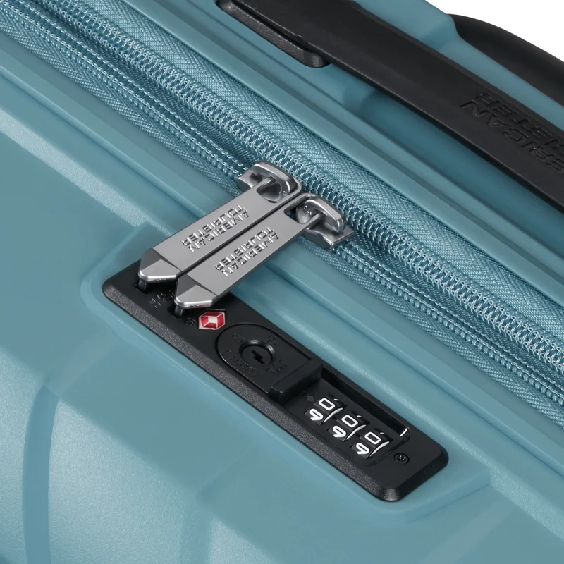 American Tourister Selection Flytwist - 4-Rollen-Trolley 67 cm erw. (blau)
