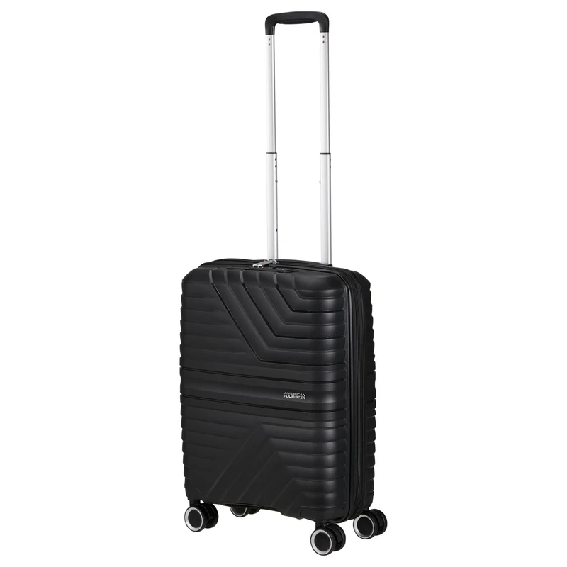 American Tourister Selection Flytwist - 4-Rollen-Kabinentrolley 55 cm erw. (schwarz)