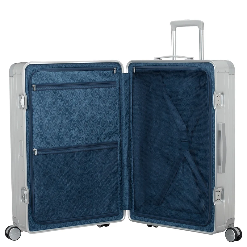American Tourister Selection Soundbox Alu - 4-Rollen-Trolley 77 cm (silber)