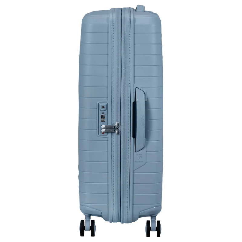American Tourister Selection Fastforward - 4-Rollen-Trolley 68 cm erw. (blau)