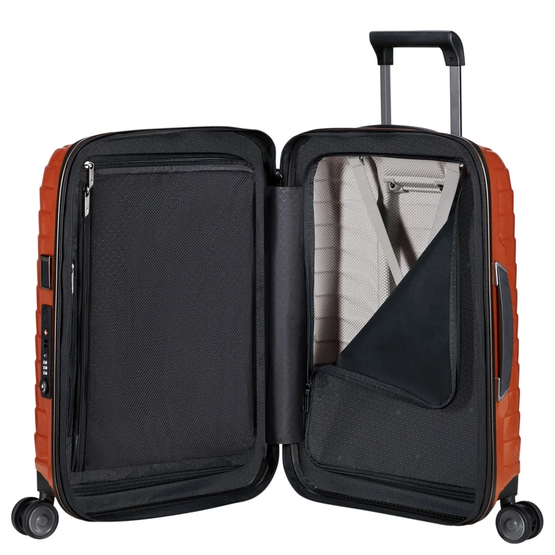 Samsonite Selection - Proxis 4-Rollen-Kabinentrolley 55/35 erw. (flame)