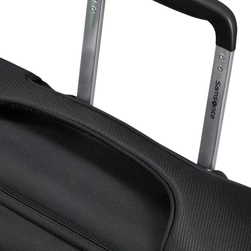 Samsonite Selection Re-Lite - 4-Rollen-Kabinentrolley 55 cm erw. (schwarz)