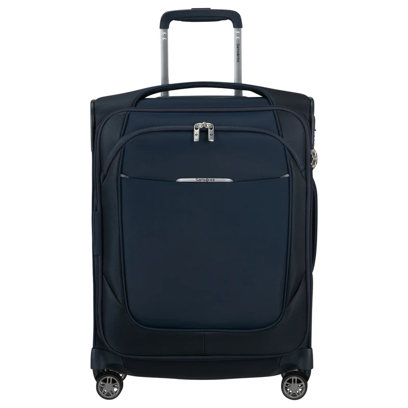 Samsonite Selection Re-Lite - 4-Rollen-Kabinentrolley 55 cm erw. (midnight blue)