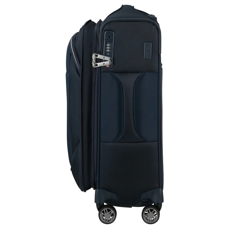 Samsonite Selection Re-Lite - 4-Rollen-Kabinentrolley 55 cm erw. (midnight blue)