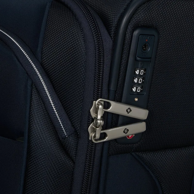 Samsonite Selection Re-Lite - 4-Rollen-Kabinentrolley 55 cm erw. (midnight blue)