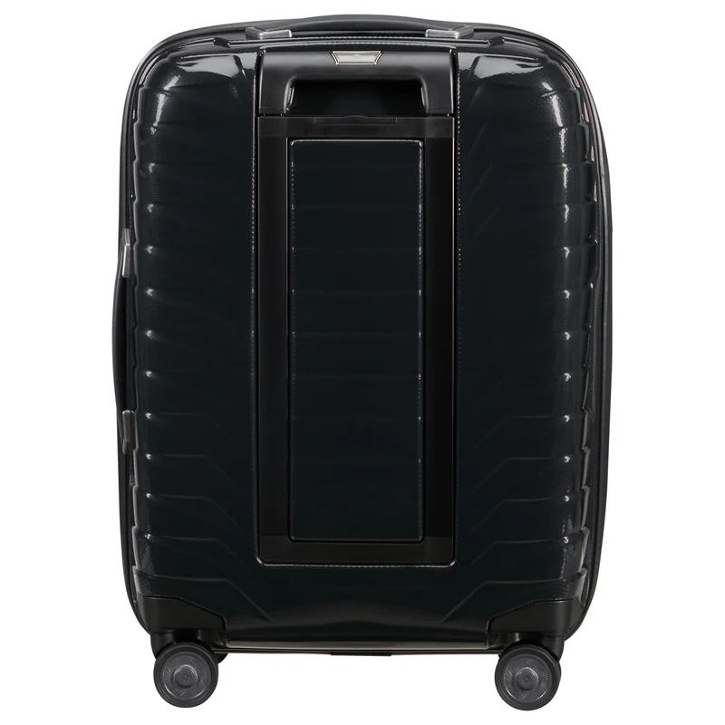 Samsonite Selection - Proxis 4-Rollen-Kabinentrolley mit Vortasche 55 cm erw. (black)