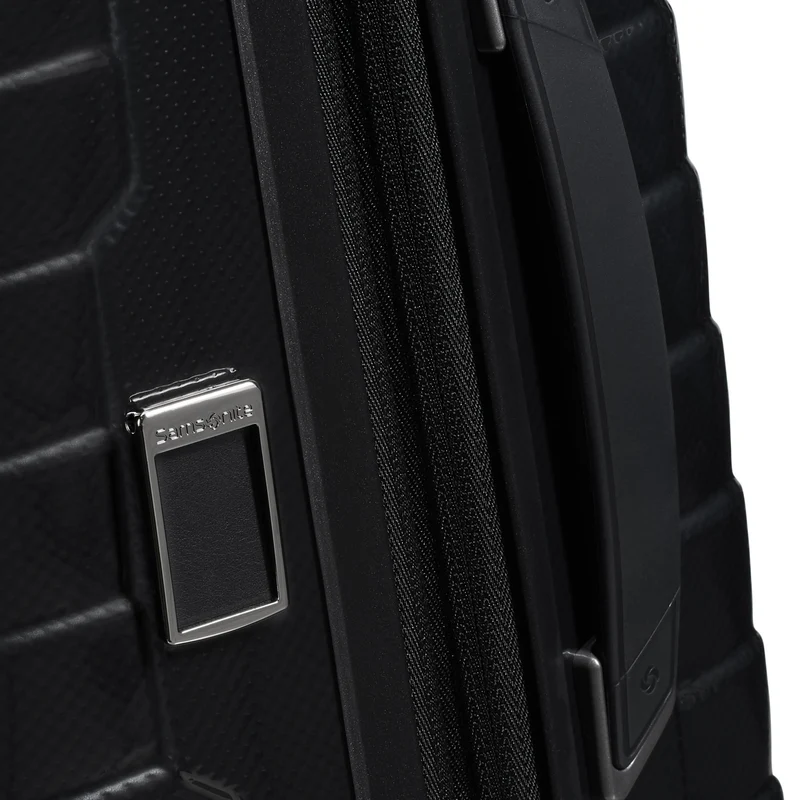 Samsonite Selection - Proxis 4-Rollen-Kabinentrolley mit Vortasche 55 cm erw. (black)