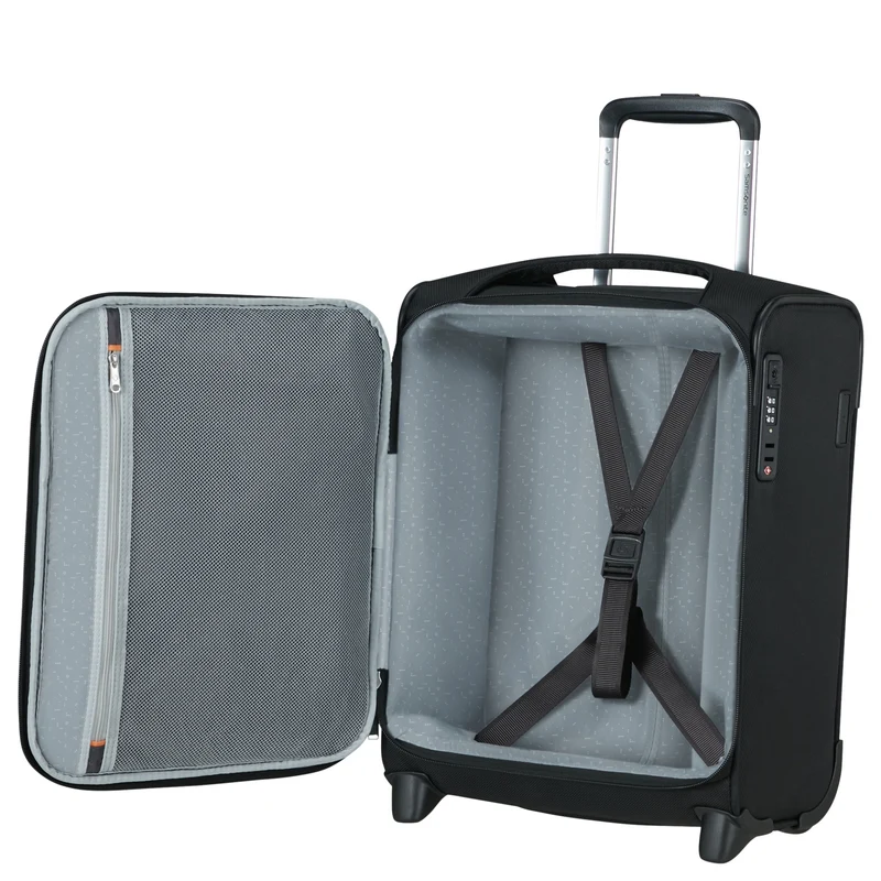Samsonite Selection Re-Lite Underseater - 2-Rollen-Kabinentrolley 45 cm (schwarz)