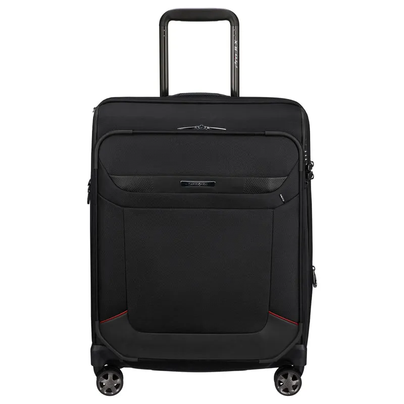 Samsonite Selection - Pro-Dlx 6 4-Rollen-Kabinentrolley 55 cm erw. (black)