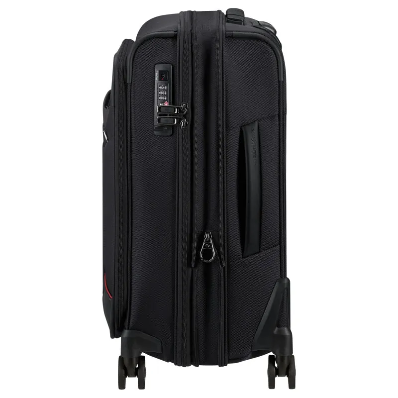 Samsonite Selection - Pro-Dlx 6 4-Rollen-Kabinentrolley 55 cm erw. (black)