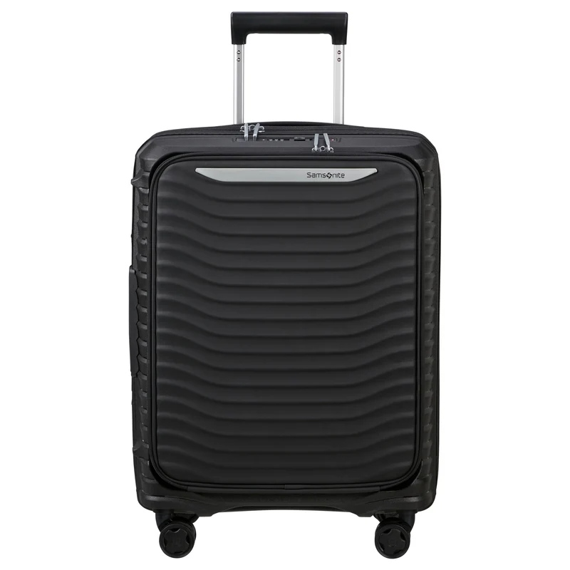 Samsonite Selection Upscape Easy Access - 4-Rollen-Kabinentrolley 55 cm erw. (schwarz)