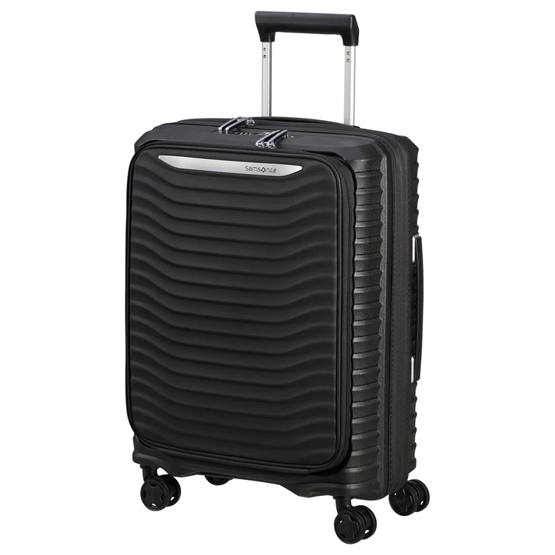Samsonite Selection Upscape Easy Access - 4-Rollen-Kabinentrolley 55 cm erw. (schwarz)