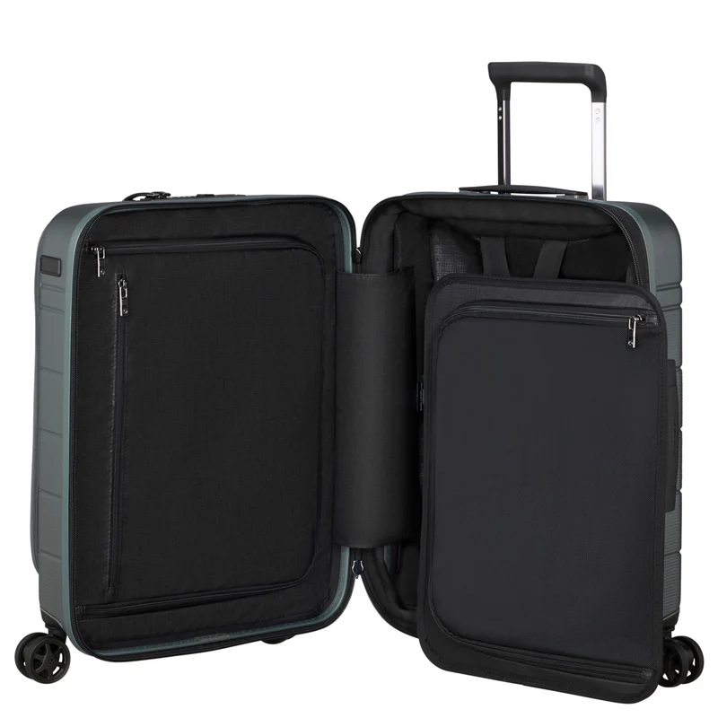Samsonite Selection Neopod Easy Access - 4-Rollen-Kabinentrolley 55 cm erw. (sage khaki)