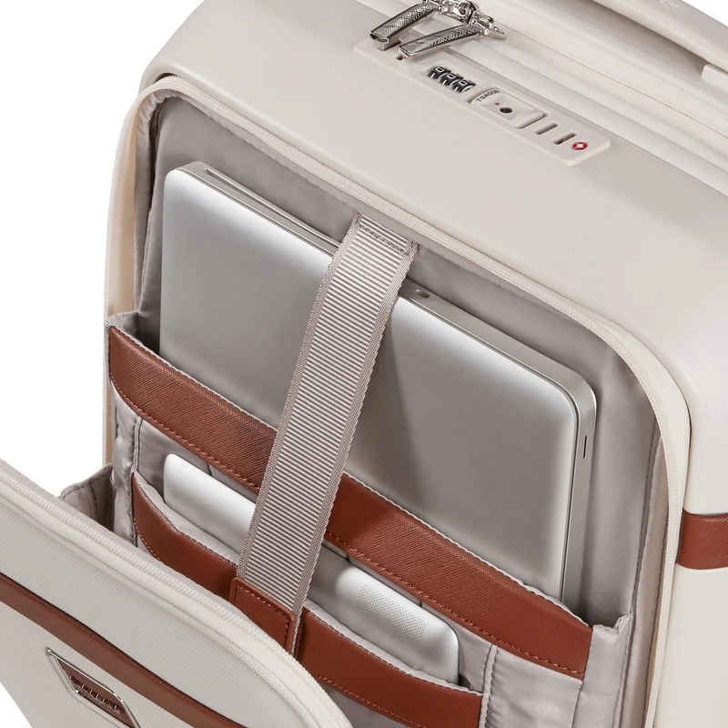 Samsonite Selection Image Easy Access - 4-Rollen-Kabinentrolley S 55 cm erw. (ivory)