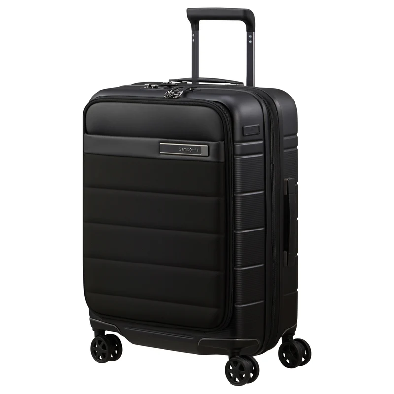 Samsonite Selection Neopod Easy Access - 4-Rollen-Kabinentrolley 55 cm erw. (schwarz)