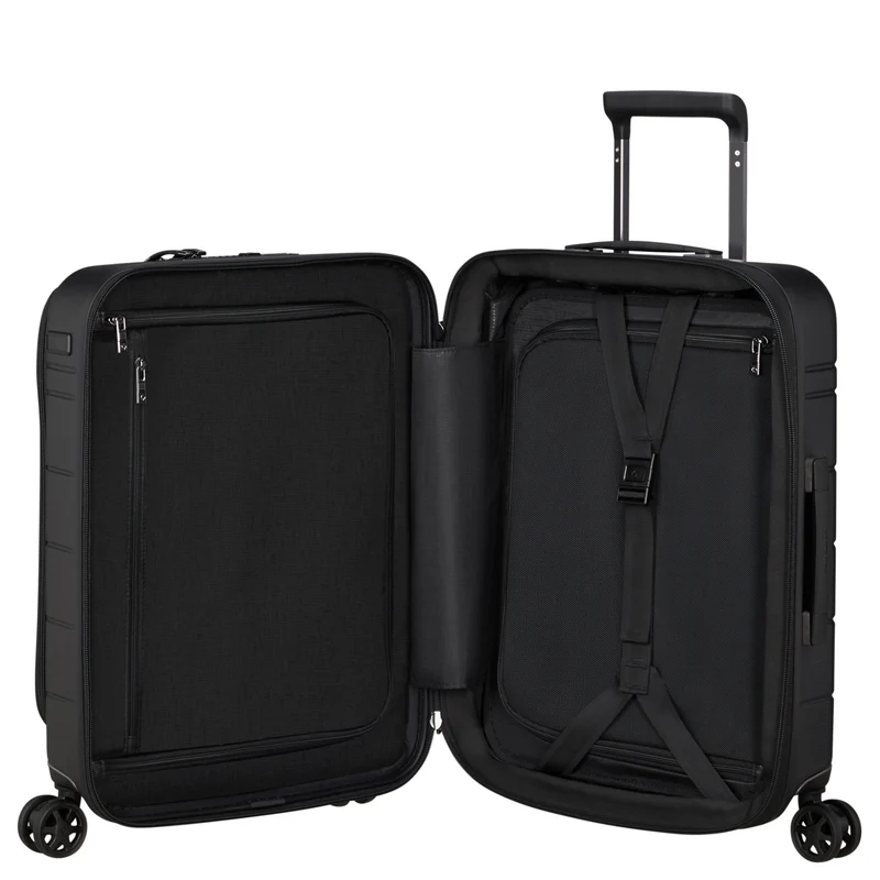Samsonite Selection Neopod Easy Access - 4-Rollen-Kabinentrolley 55 cm erw. (schwarz)
