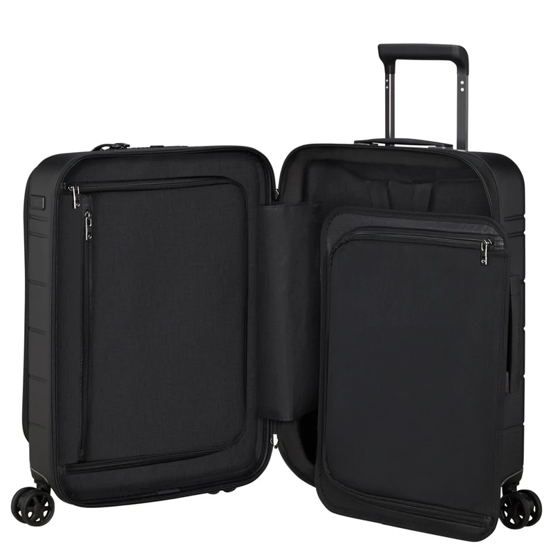 Samsonite Selection Neopod Easy Access - 4-Rollen-Kabinentrolley 55 cm erw. (schwarz)