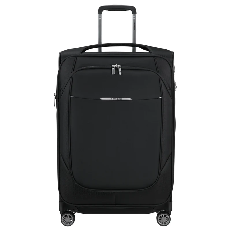 Samsonite Selection Re-Lite - 4-Rollen-Trolley 67 cm erw. (schwarz)