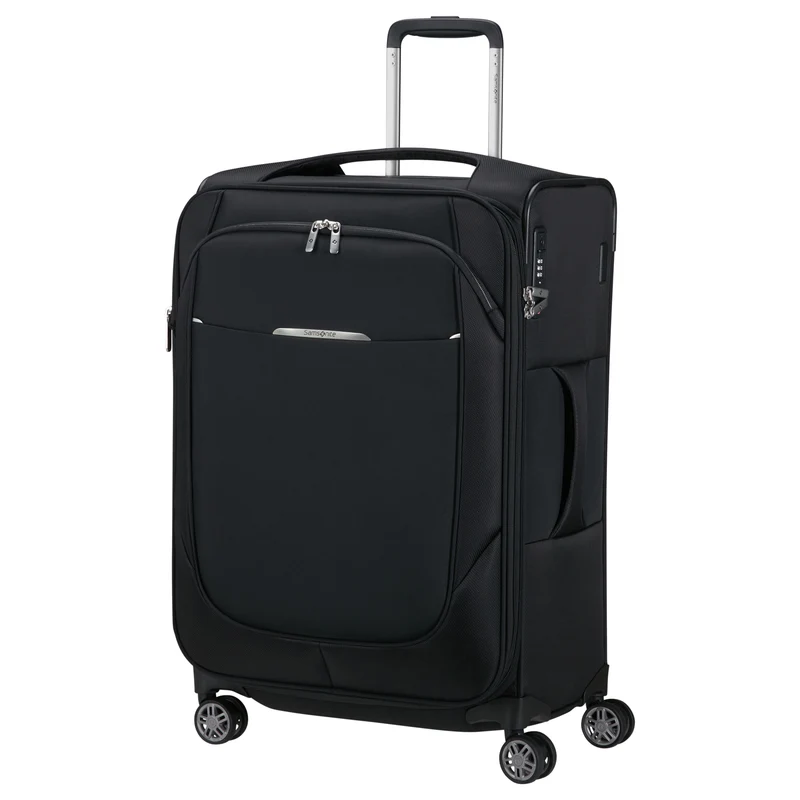 Samsonite Selection Re-Lite - 4-Rollen-Trolley 67 cm erw. (schwarz)