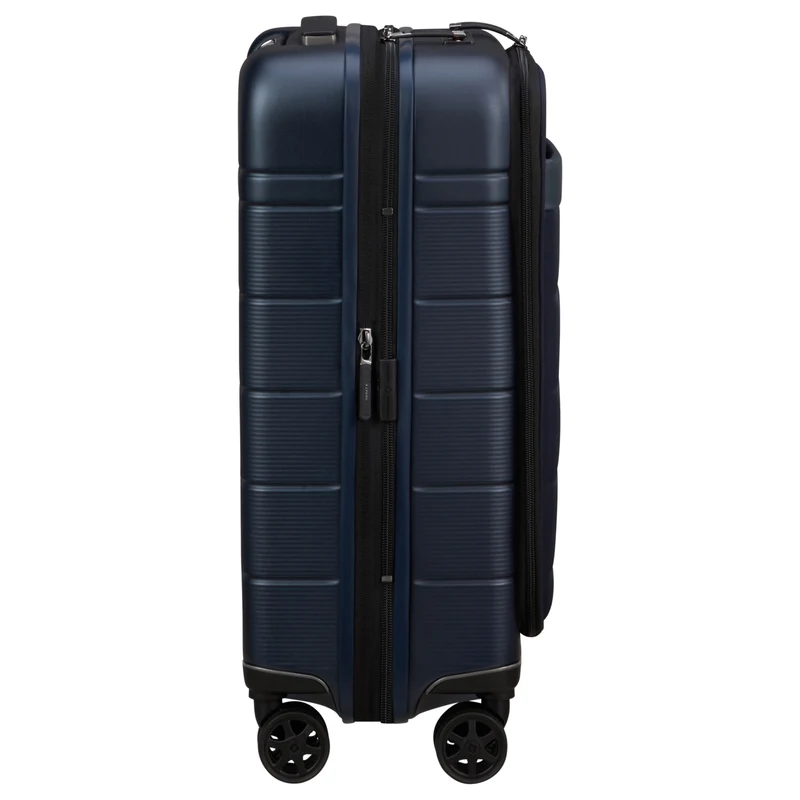 Samsonite Selection Neopod Easy Access - 4-Rollen-Kabinentrolley 55 cm erw. (midnight blue)