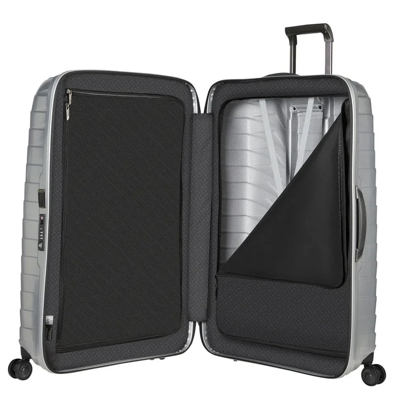 Samsonite Selection Proxis - 4-Rollen-Trolley XL 81 cm (silber)