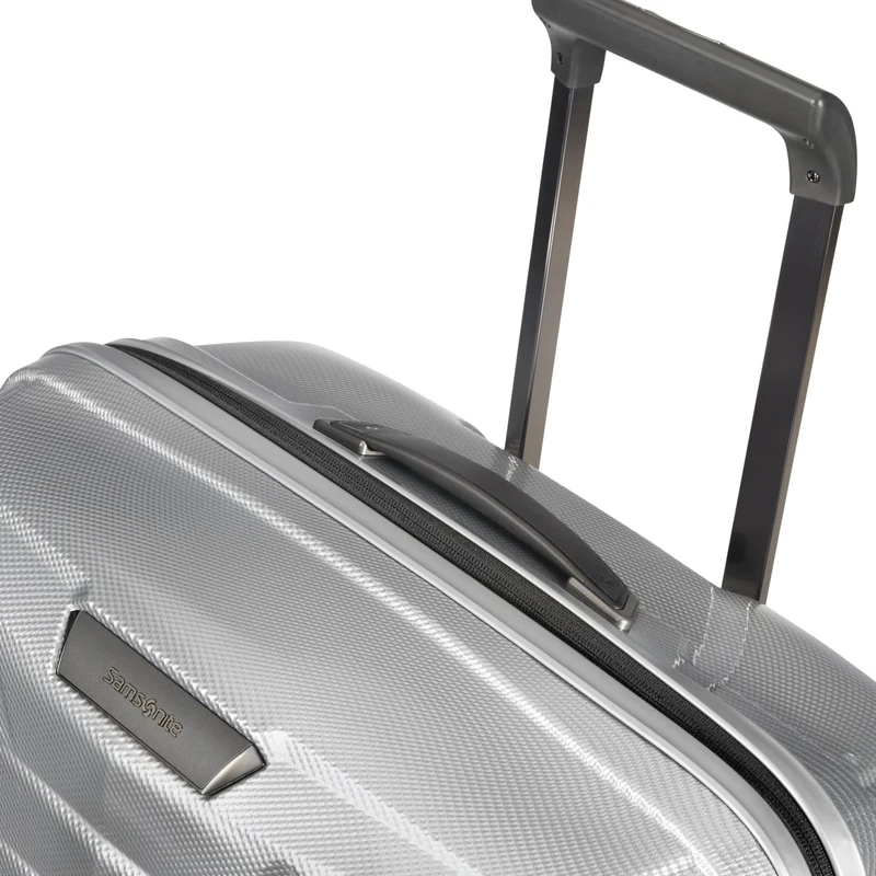 Samsonite Selection Proxis - 4-Rollen-Trolley XL 81 cm (silber)
